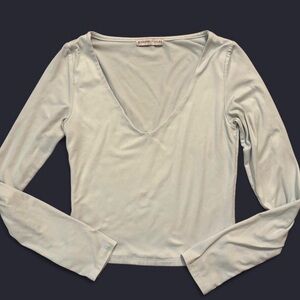 Sincerely Jules Soft Blue Long Sleeve Tee